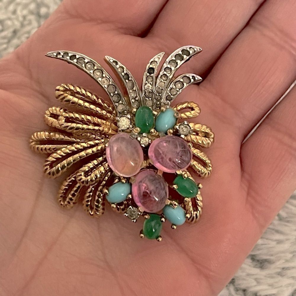 🤩rare vintage JOMAZ brooch